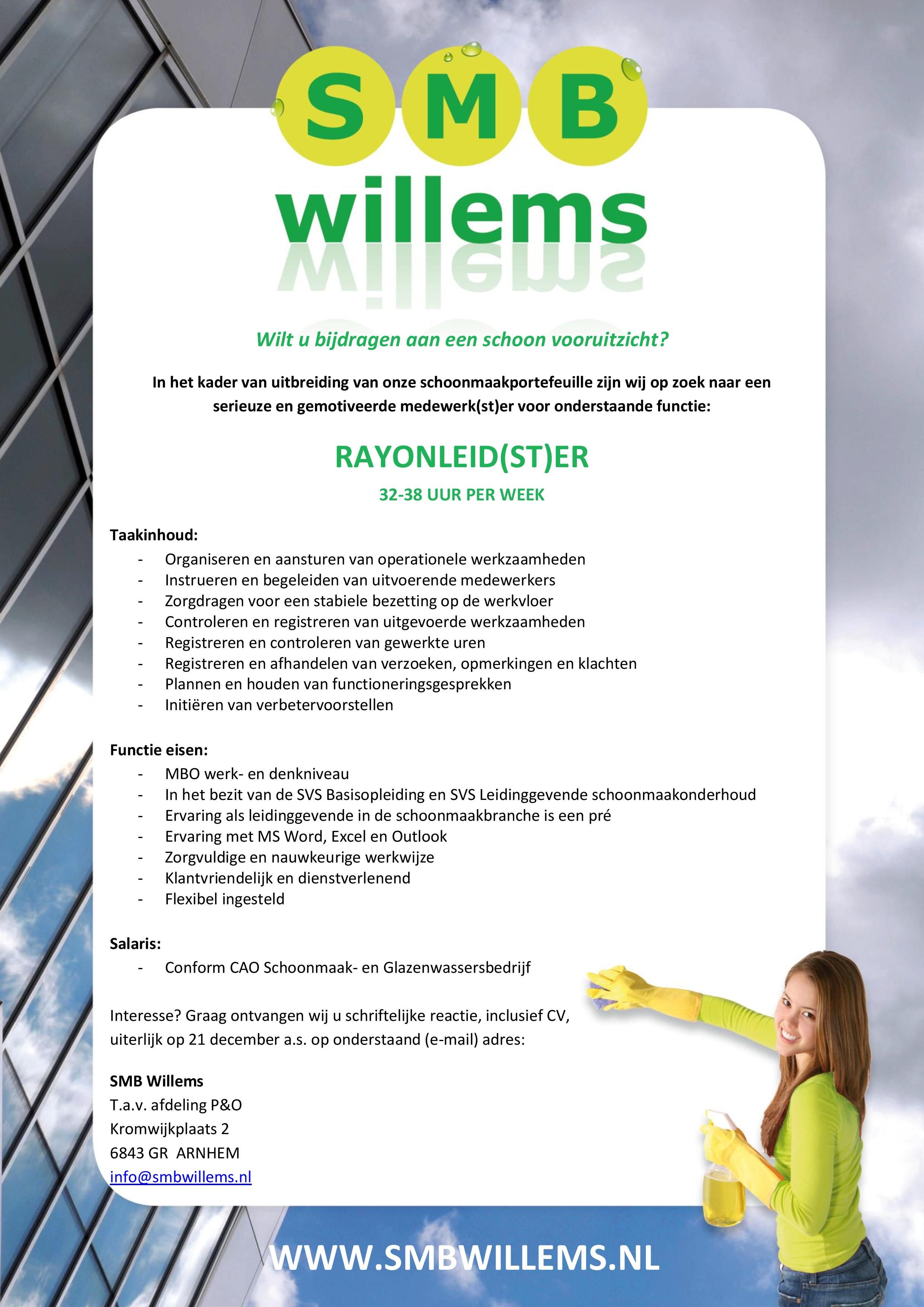 Advertentie rayonleid(st)er