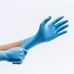 Handschoen vinyl maat M 100 stuks