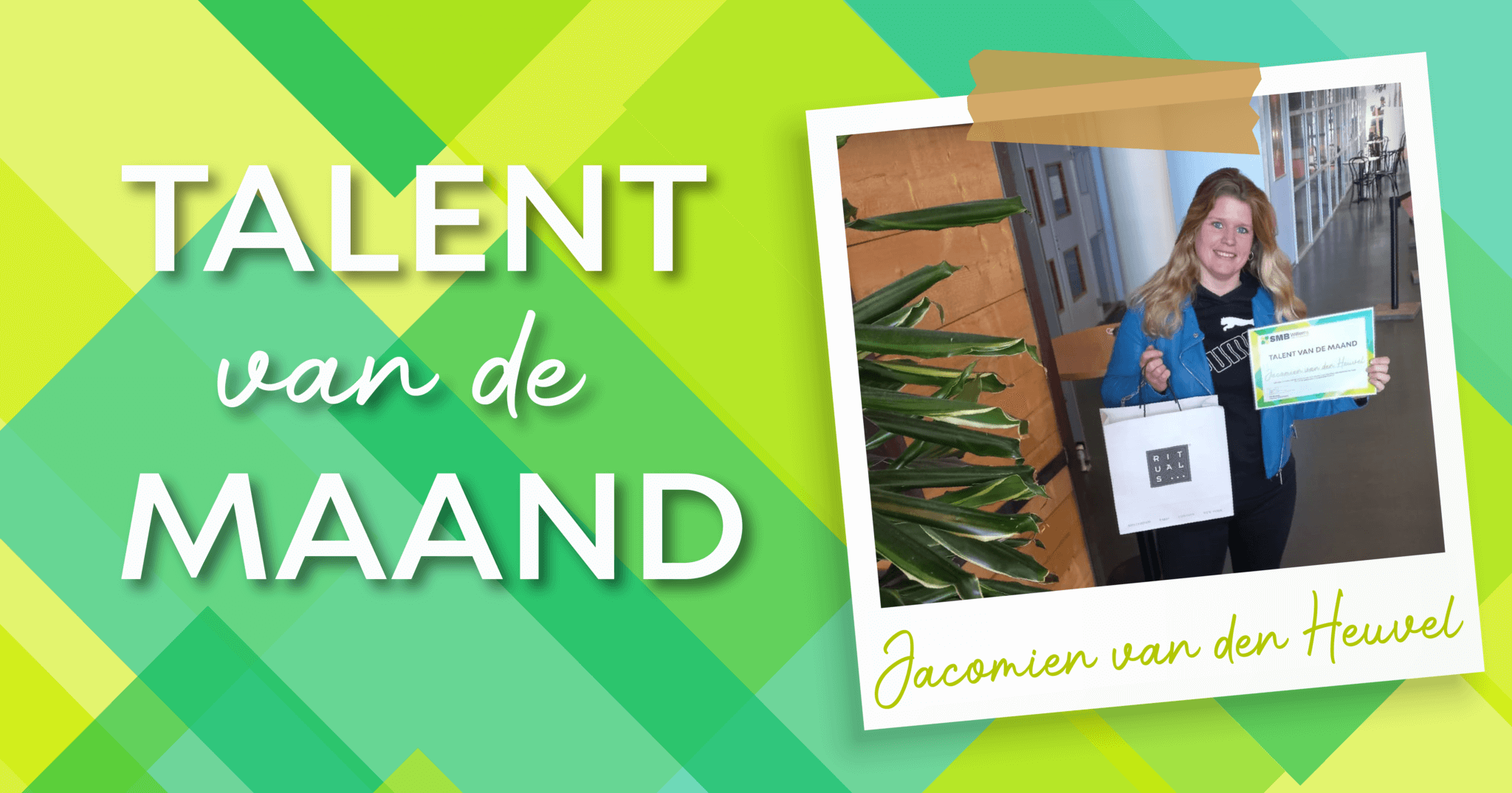 Talent van de maand: Jacomien - SMB Willems